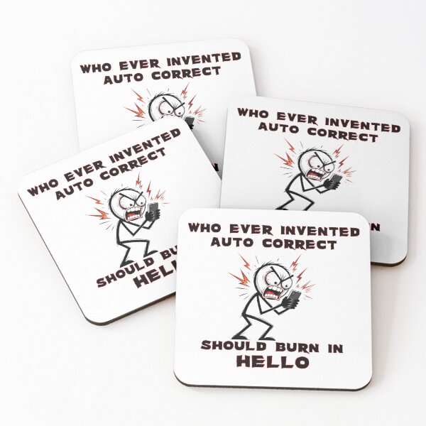 Item preview, Funny Auto Correct Slogan designed and sold by Iiswaz.