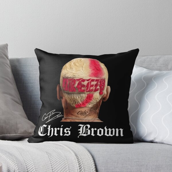 Item preview, Chris-Brown Breezy Hairstyle And Signature designed and sold by Riissee.