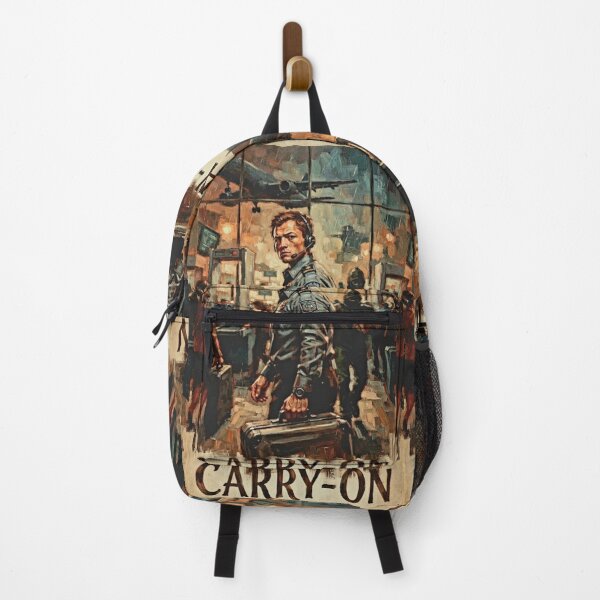 Item preview, Carry-On Action Thriller Fine Art Tribute designed and sold by Art's Diner.