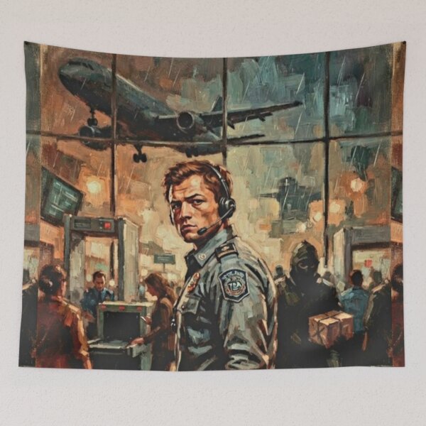 Item preview, Carry-On Action Thriller Fine Art Tribute designed and sold by Art's Diner.