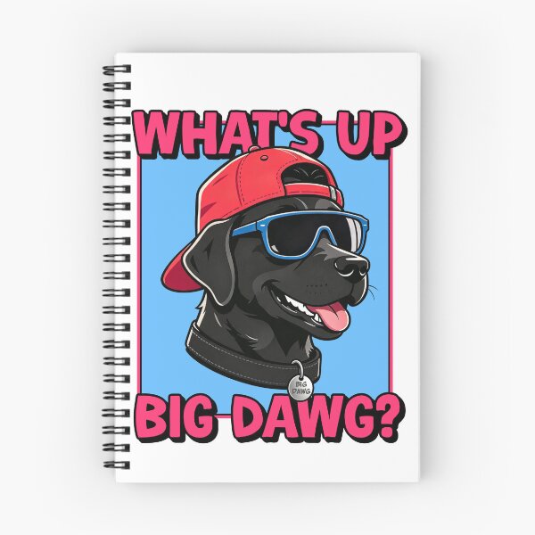 Item preview, What's up big dawg black labrador 90's meme designed and sold by Captain-Jackson.