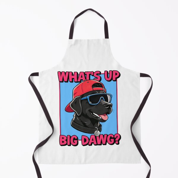 Item preview, What's up big dawg black labrador 90's meme designed and sold by Captain-Jackson.