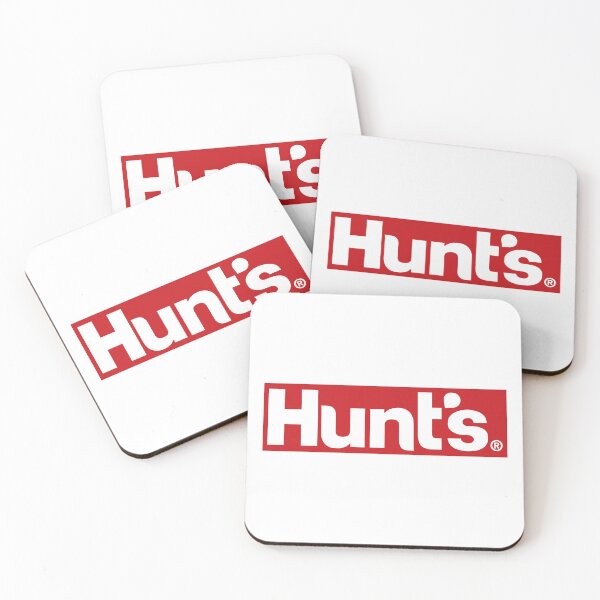 Item preview, Hunt's Tomato Products Logo with White Lettering on Red Rectangle designed and sold by Nanna  N Paulet.