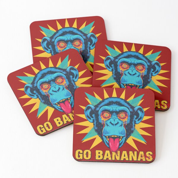 Item preview, Monkey - Go bananas designed and sold by 123ks.