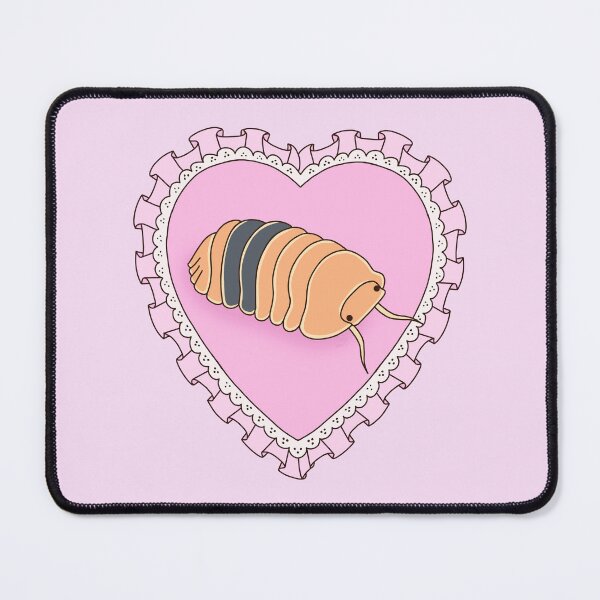 Item preview, Amber Ducky Cubaris sp. Isopod in Heart designed and sold by RexieLovelis.