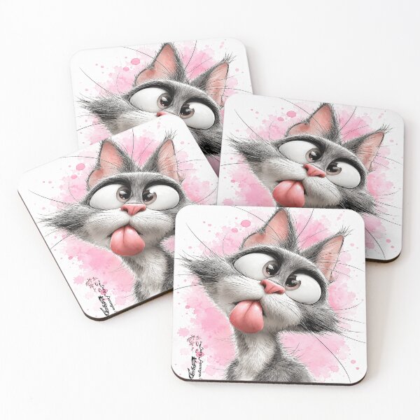 Item preview, Naughty kitten designed and sold by OpusDay.