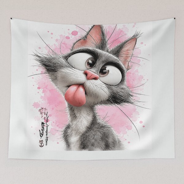Item preview, Naughty kitten designed and sold by OpusDay.