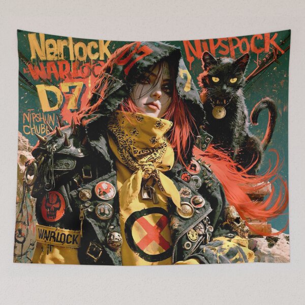 Item preview, Jean Grey Punk - Cyberpunk Sci Fi Anime art designed and sold by Delerat7.