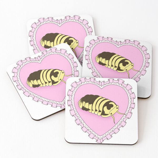 Item preview, Amber Panda Cubaris sp. Isopod in Heart designed and sold by RexieLovelis.