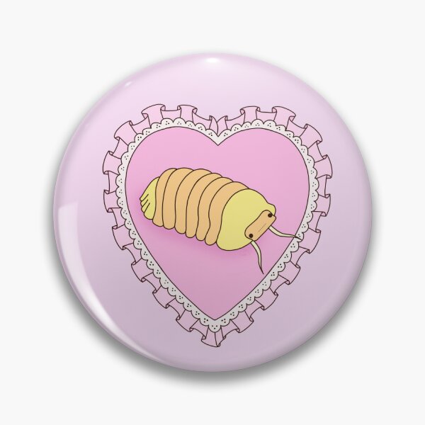 Item preview, Blonde Ducky Cubaris sp. Isopod in Heart designed and sold by RexieLovelis.