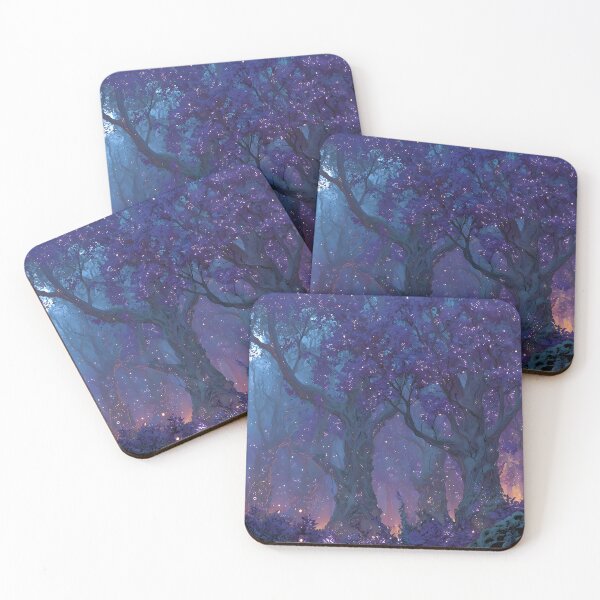 Item preview, Dark Fantasy Forest Witch, Antlered Sorceress with Spellbook, Purple Mystical Woods Art designed and sold by MerchMain.
