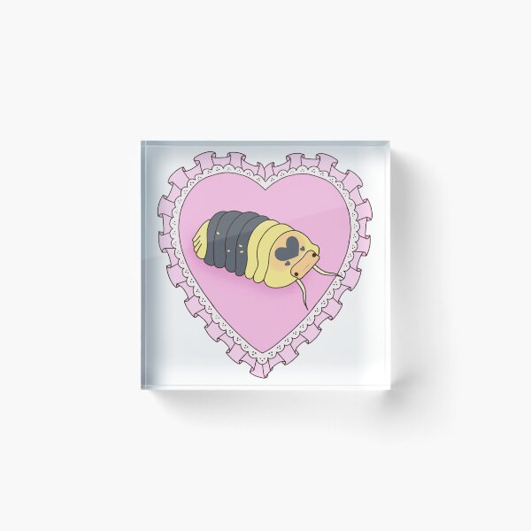 Item preview, Bumblebee Cubaris sp. Isopod in Heart designed and sold by RexieLovelis.