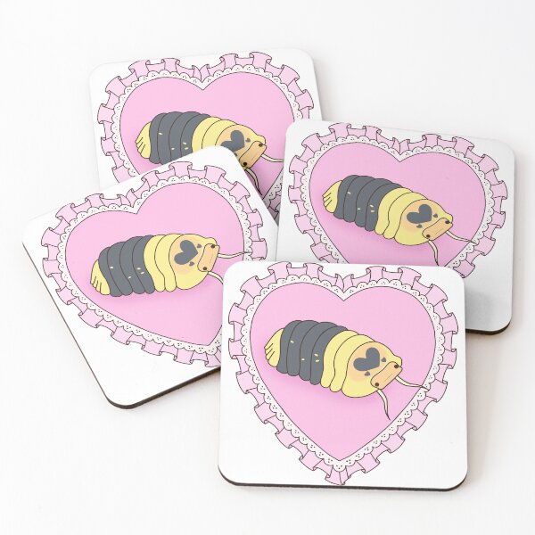 Item preview, Bumblebee Cubaris sp. Isopod in Heart designed and sold by RexieLovelis.