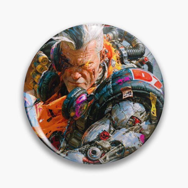 Item preview, Cable Punk - Cyberpunk Sci Fi Anime art designed and sold by Delerat7.