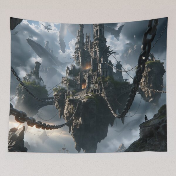 Item preview, The Cathedral Between Worlds designed and sold by oanaunciuleanu.