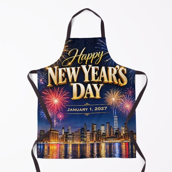 Item preview, Happy New Year's Day - January 1, 2027 designed and sold by DBM Photo Art 1.