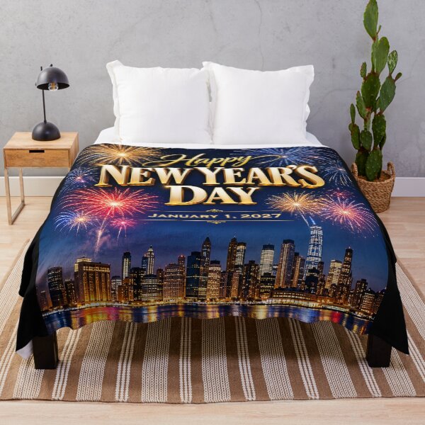 Item preview, Happy New Year's Day - January 1, 2027 designed and sold by DBM Photo Art 1.