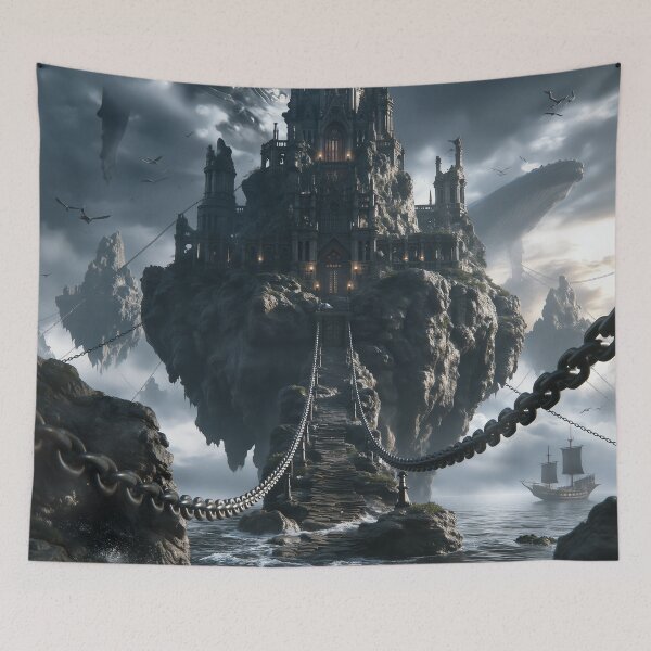 Item preview, The Cathedral Between Worlds designed and sold by oanaunciuleanu.