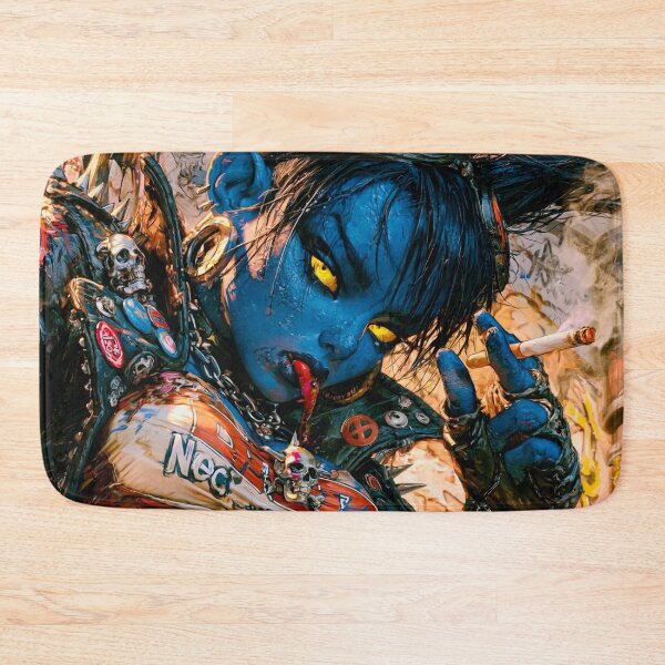 Item preview, Mystique Punk - Cyberpunk Sci Fi Anime art designed and sold by Delerat7.