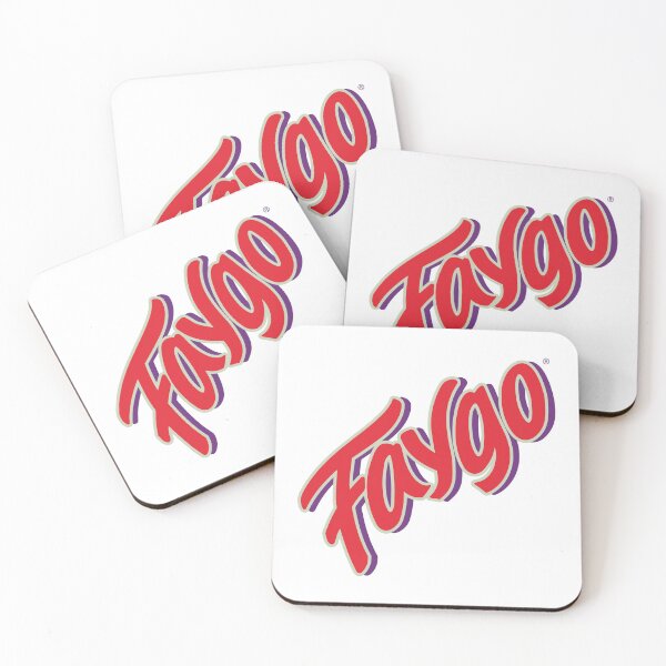 Item preview, Faygo Soda Pop Logo with Red Retro Script Lettering and Purple Shadow designed and sold by Nanna  N Paulet.