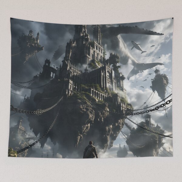 Item preview, The Cathedral Between Worlds designed and sold by oanaunciuleanu.