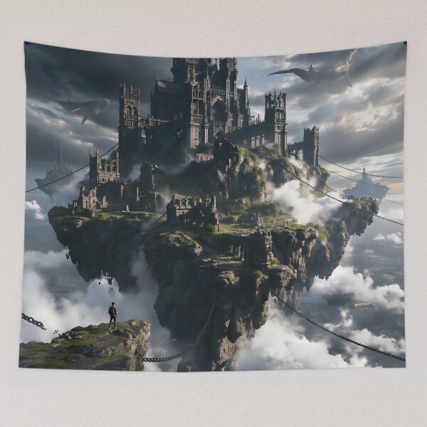 Item preview, The Cathedral Between Worlds designed and sold by oanaunciuleanu.