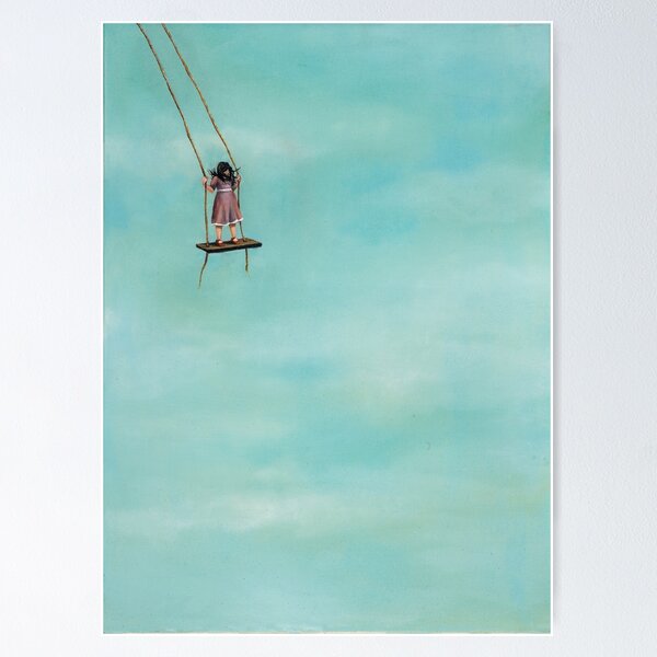 Item preview, The Swing - Brave Girl Series designed and sold by Hannah Smith Art.