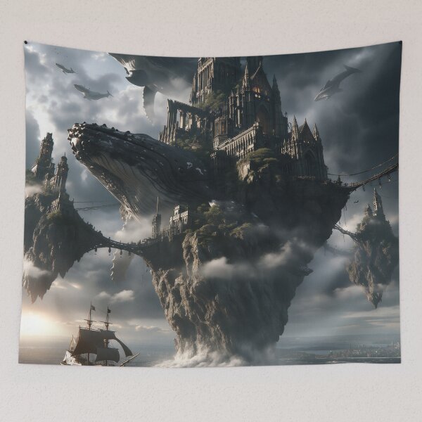 Item preview, The Cathedral Between Worlds designed and sold by oanaunciuleanu.