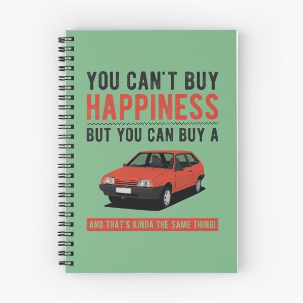 Item preview, You can't buy Happiness, but you can buy a Lada Samara, and that's kinda the same thing. designed and sold by knappidesign.