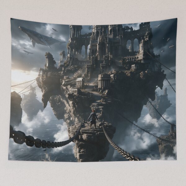 Item preview, The Cathedral Between Worlds designed and sold by oanaunciuleanu.