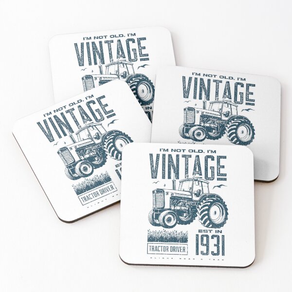 Item preview, Vintage Tractor Farmer Birthday Born In 1931 designed and sold by JRRTs.