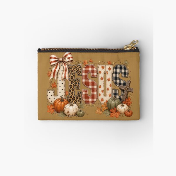 Item preview, Jesus Fall Pumpkin Patchwork, Christian Thanksgiving Autumn Faith designed and sold by RickyHN7.
