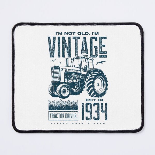 Item preview, Vintage Tractor Farmer Birthday Born In 1934 designed and sold by JRRTs.