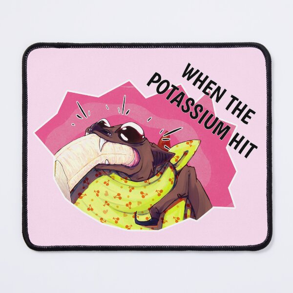 Item preview, When The Potassium Hit designed and sold by TheUncannyMoon.