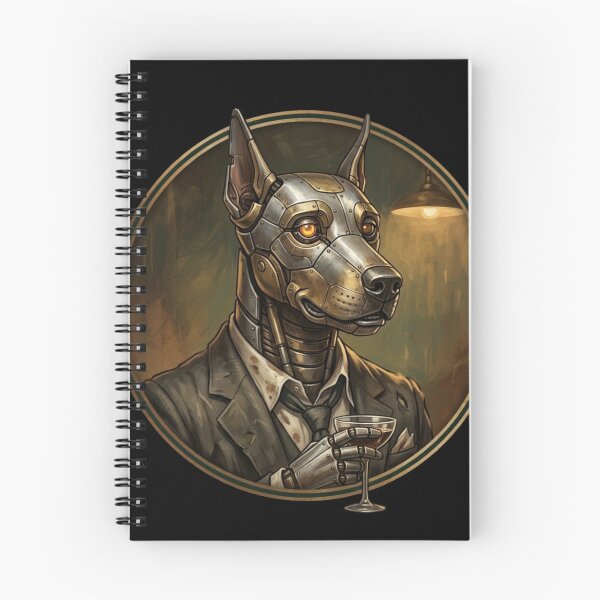 Item preview, an anthropomorphic robot doberman designed and sold by 123ks.