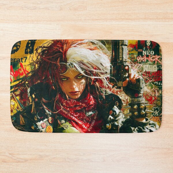 Item preview, Rogue Punk - Cyberpunk Sci Fi Anime art designed and sold by Delerat7.