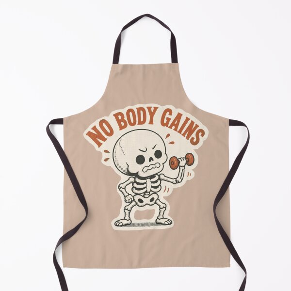 Item preview, NO BODY GAINS designed and sold by DuliDoodles.