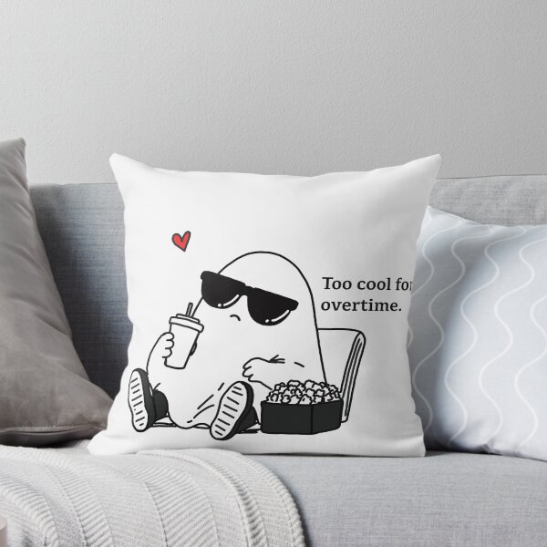 Item preview, Too Cool for Overtime – Work Ghost designed and sold by  Almost Bored Studio.