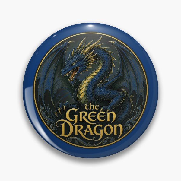 Item preview, The Green Dragon Tavern Fantasy Medieval Pub Ale Sign designed and sold by galvinbaker.
