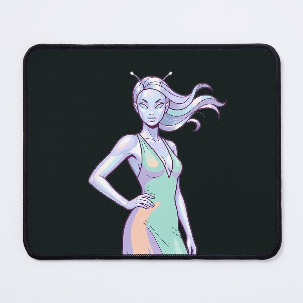 Item preview, Extra Celestial Opalescent Alien - Retro 70s Sci Fi Cosmic Aliencore Aesthetic designed and sold by Pickmash.