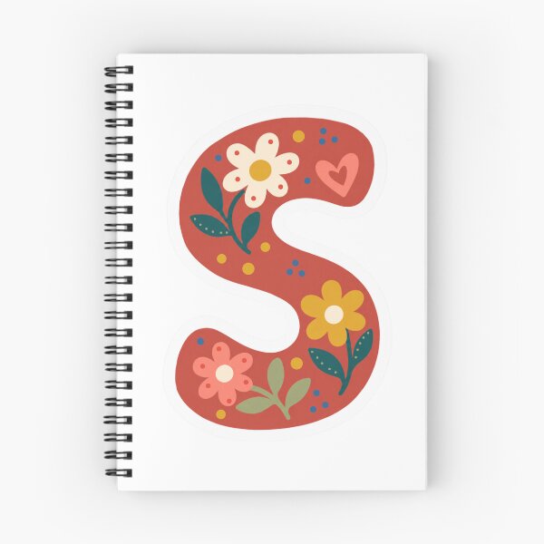 Item preview, Floral Letter S– Inspirivity Monogram Sticker designed and sold by Inspirivity.