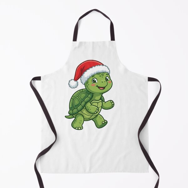 Item preview, Christmas Sea Turtle Wearing Santa Hat – Festive Ocean Holiday designed and sold by SOUFIANE1991.