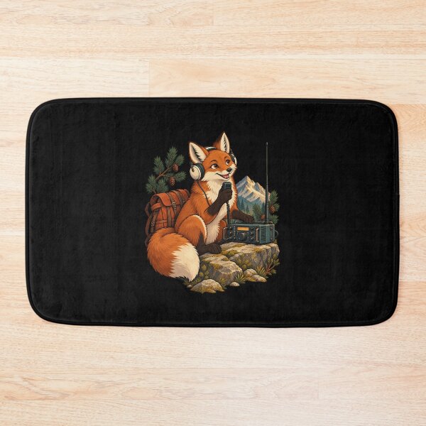 Item preview, Fox Field Radio Operator in the Pines designed and sold by JesterKrewArt.