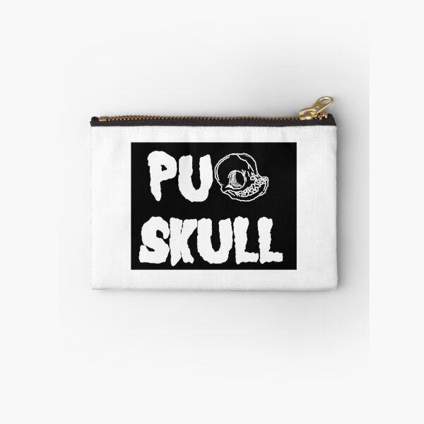 Item preview, Pug skull black background  designed and sold by emilymorgese.