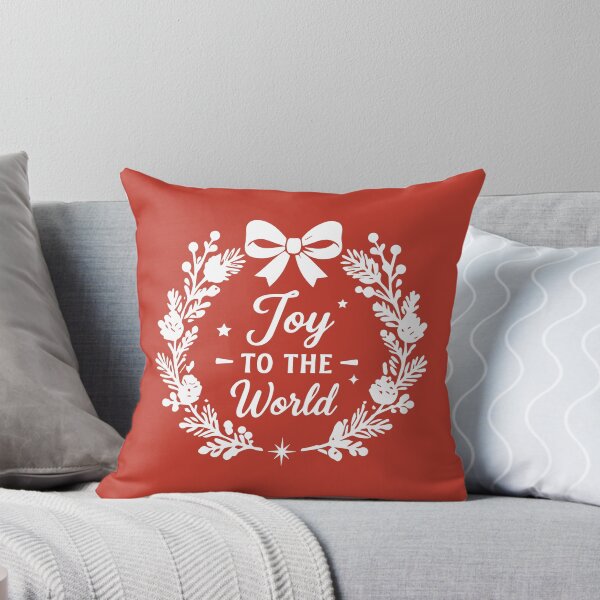 Item preview, Joy To The World – Vintage Wreath Christmas Art designed and sold by Tklezardesigns.