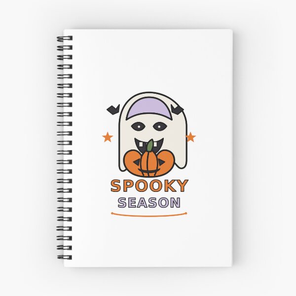 Item preview, Spooky Season Cute Ghost Pumpkin Halloween Art designed and sold by Custom Crest.