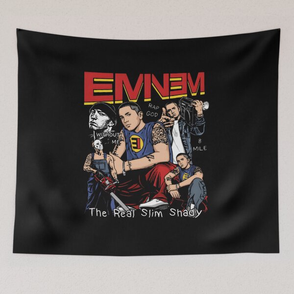 Artikelvorschau, Eminém The Real Slim Shady Without Me Rap God 8 Mile entworfen und verkauft von Riissee.