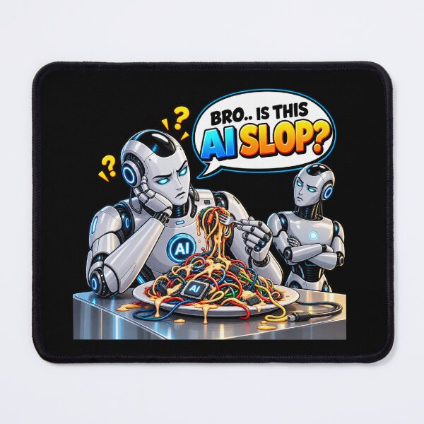 Item preview, BRO… IS THIS AI SLOP? designed and sold by signshirtz.