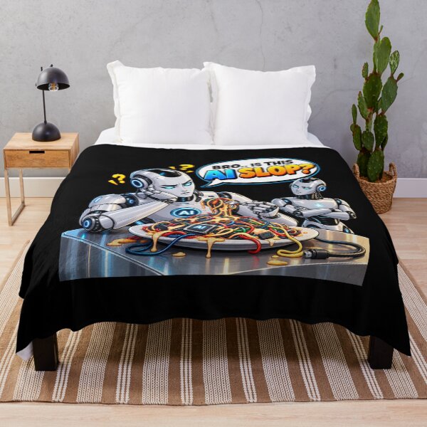 Artikelvorschau, BRUDER… IST DAS KI-SCHROTT? entworfen und verkauft von signshirtz.