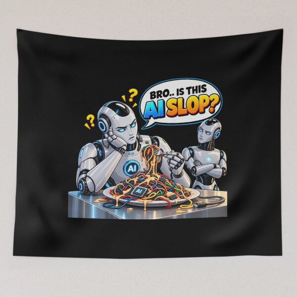 Item preview, BRO… IS THIS AI SLOP? designed and sold by signshirtz.